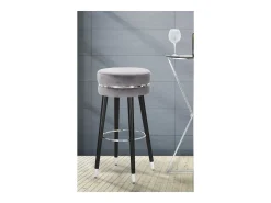 Banco Alto VKH436, Cinzento, 35x35x74 cm, Kendra Home