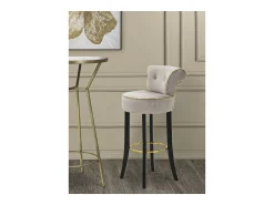 Banco Alto VKH441, Cinzento, 46x48x96 cm, Kendra Home