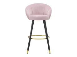 Banco Alto VKH431, Cor-de-rosa, 55x56x104 cm, Kendra Home