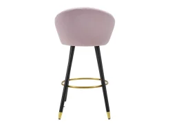 Banco Alto VKH431, Cor-de-rosa, 55x56x104 cm, Kendra Home