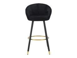 Banco Alto VKH430, Preto, 55x56x104 cm, Kendra Home