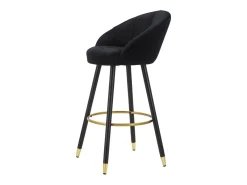 Banco Alto VKH430, Preto, 55x56x104 cm, Kendra Home