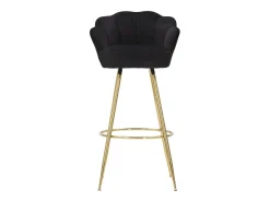 Banco Alto VKH452, Preto, 55x53x110 cm, Kendra Home