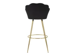 Banco Alto VKH452, Preto, 55x53x110 cm, Kendra Home