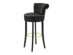 Banco Alto VKH442, Preto, 46x48x96 cm, Kendra Home