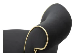 Banco Alto VKH442, Preto, 46x48x96 cm, Kendra Home