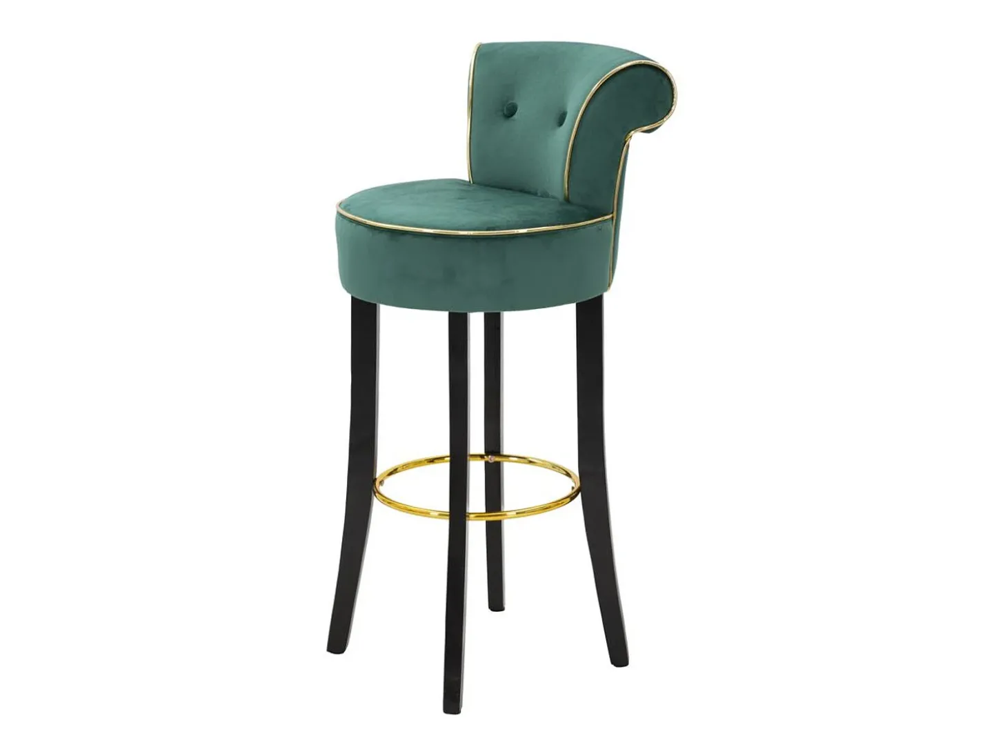 Banco Alto VKH443, Verde, 46x48x96 cm, Kendra Home
