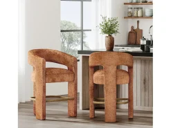 Banco alto 61x89x57 cm Canela Leith LET71HC