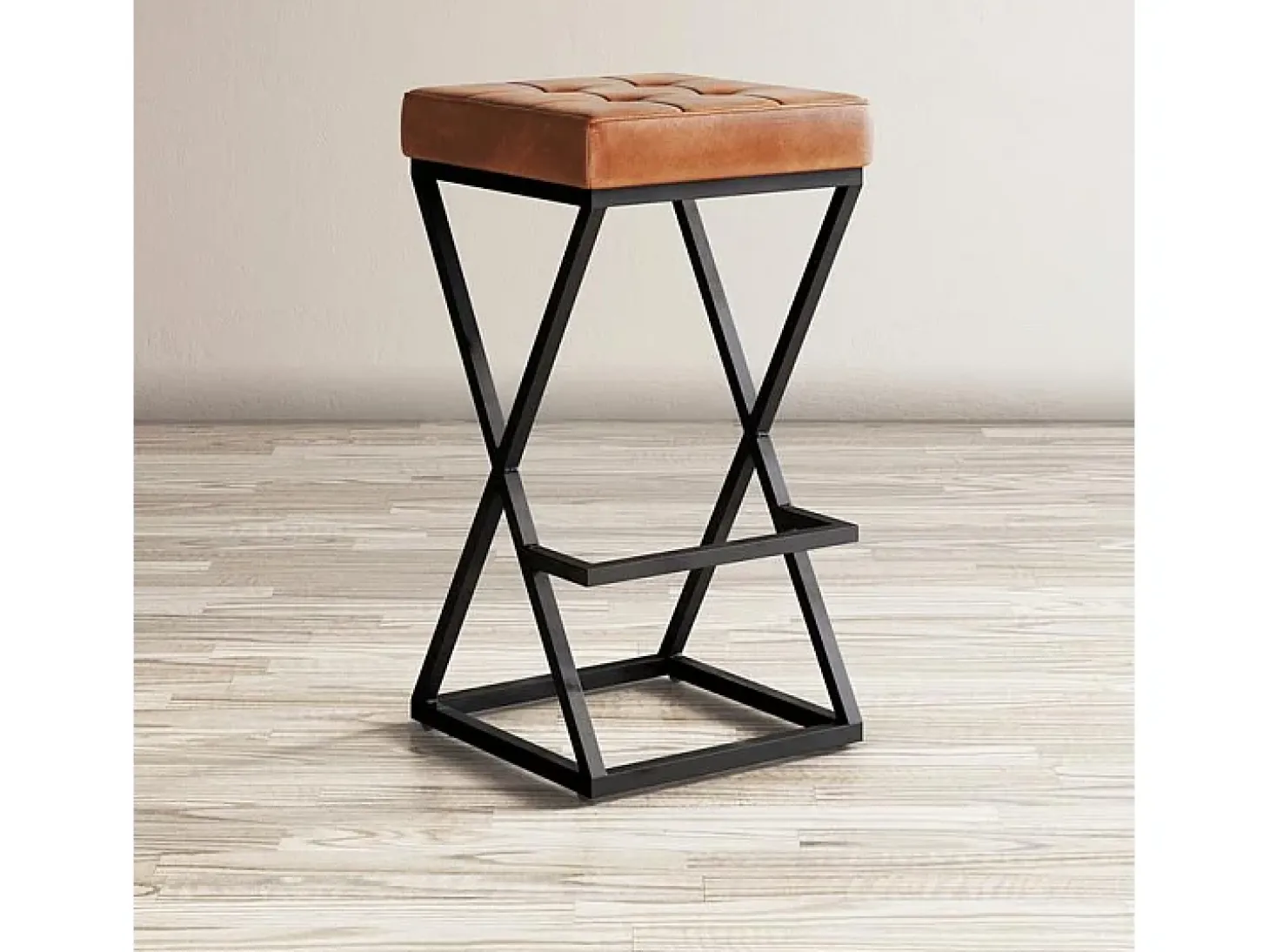 Banco alto 38x74x38 cm castanho Avola AV1730-192S