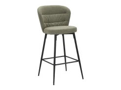 BANCO BAR LOSANNA VERDE SET 2 PCS CM 52X59X108