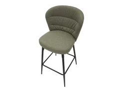BANCO BAR LOSANNA VERDE SET 2 PCS CM 52X59X108