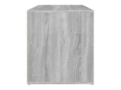 Banco corredor 80x40x45 cm derivados de madeira cinzento sonoma