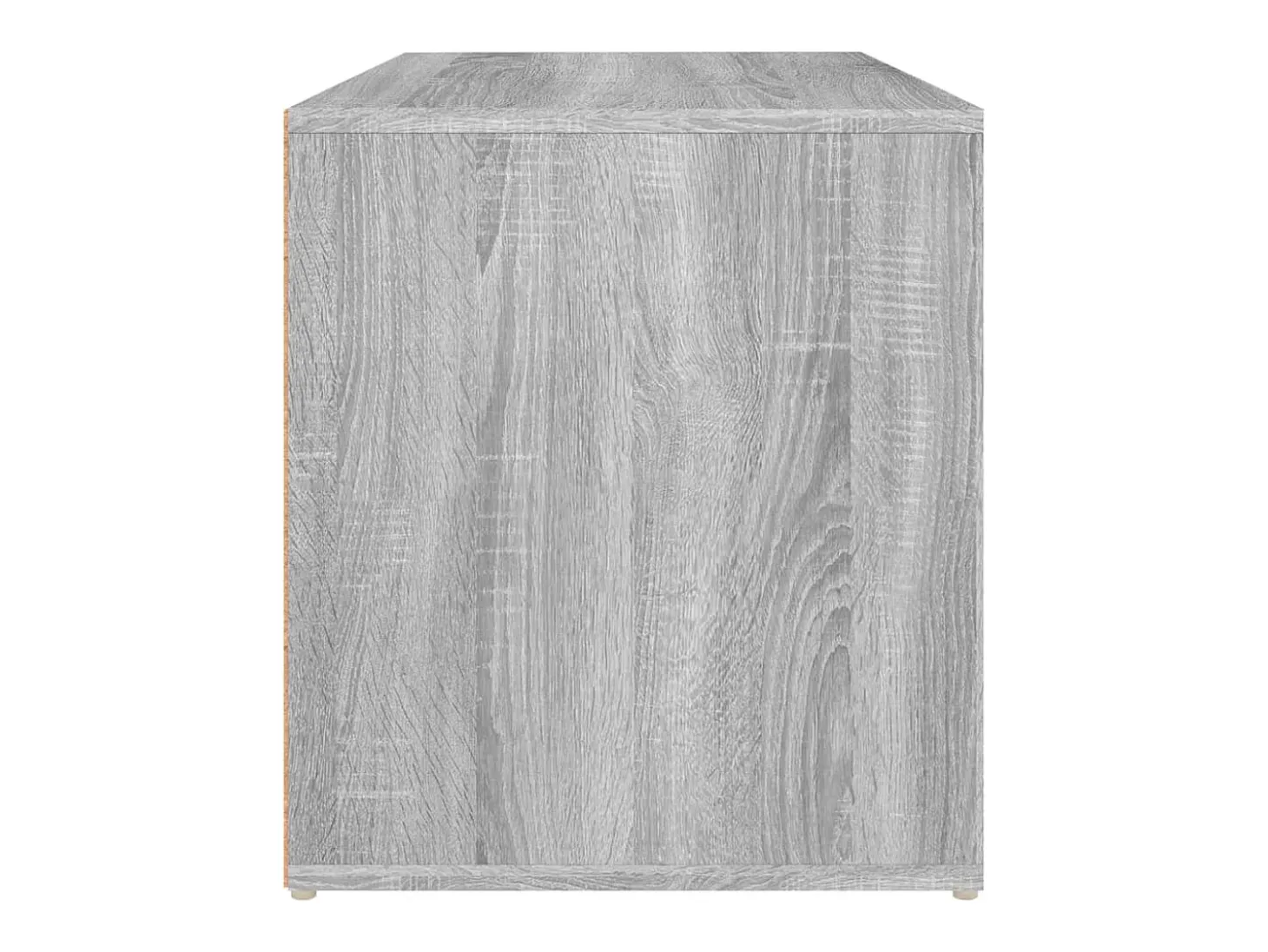 Banco corredor 80x40x45 cm derivados de madeira cinzento sonoma