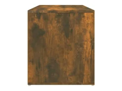 Banco corredor 80x40x45 cm derivados de madeira carvalho fumado