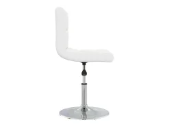 Banco de bar couro artificial branco