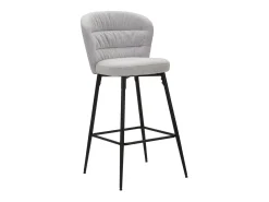 BANCO DE BAR LOSANNA CINZA CONJUNTO 2 PCS CM 52X59X108