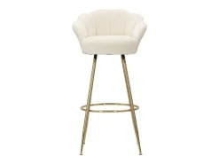 BANCO DE BAR VIENA CREME 55X53X110 CM