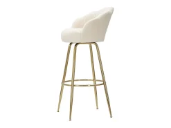 BANCO DE BAR VIENA CREME 55X53X110 CM
