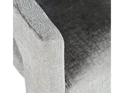 Banco de bar 61x89x57 cm cinza prateado Leith LET71HG