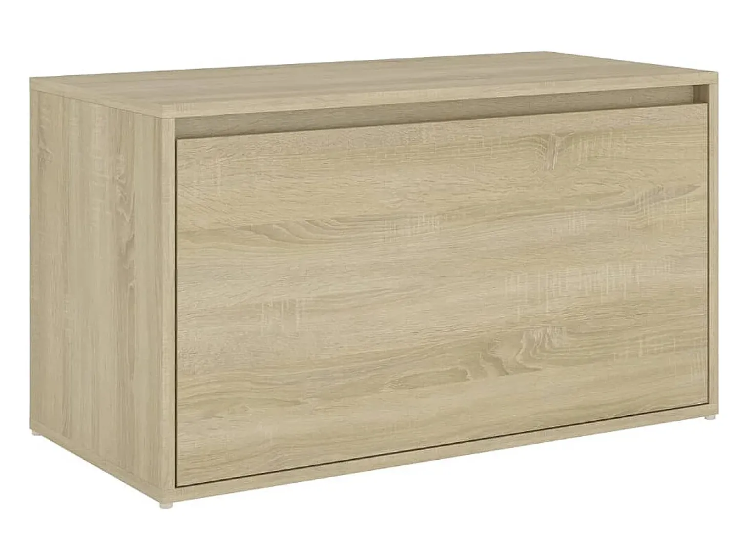 Banco de corredor 80x40x45 cm derivados madeira carvalho sonoma PT432533