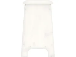 Banco de corredor 160x28x45 cm madeira de pinho maciça branco PT585764