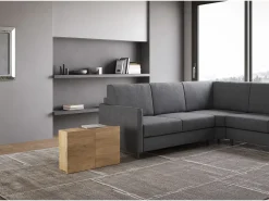 Banco inferior extensível 26x72/300 cm Evolve Carvalho Natural extensões internas
