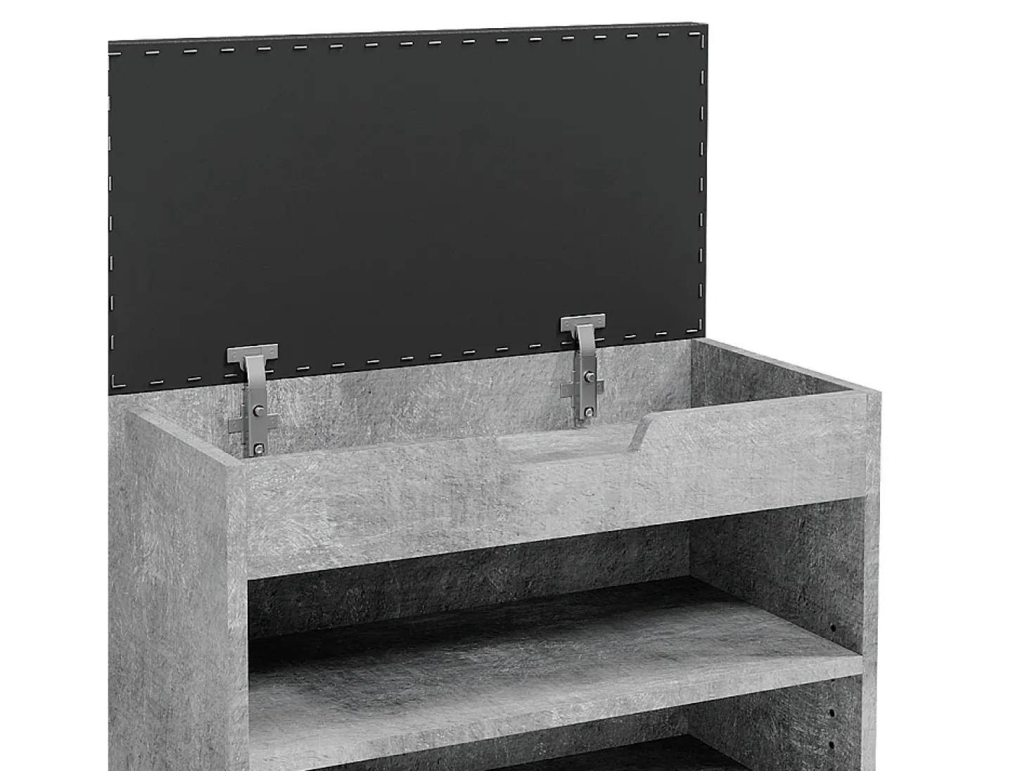 Banco para sapatos betão 60x30x45 rolfe