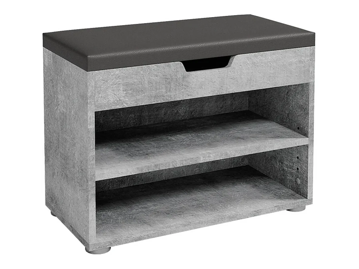 Banco para sapatos betão 60x30x45 rolfe