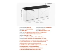 Banco para Sapatos de Entrada SucceBuy 100x30.5x47.5 cm, Banco Armazenamento com Gavetas Dobráveis, Almofada e Portas Abatíveis, 199,6 kg, Sapat estreito