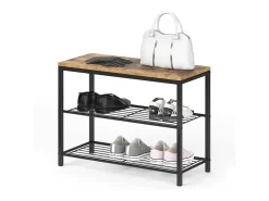 Banco para sapatos madeira antiga 70x30x51.5 fyrk
