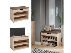 Banco para sapatos sonoma 60x30x45 rolfe