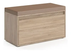 Banco para sapatos sonoma 80x39x45 iker
