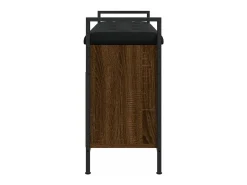 Banco sapateira 85,5x32x57,5cm deriv. madeira carvalho castanho