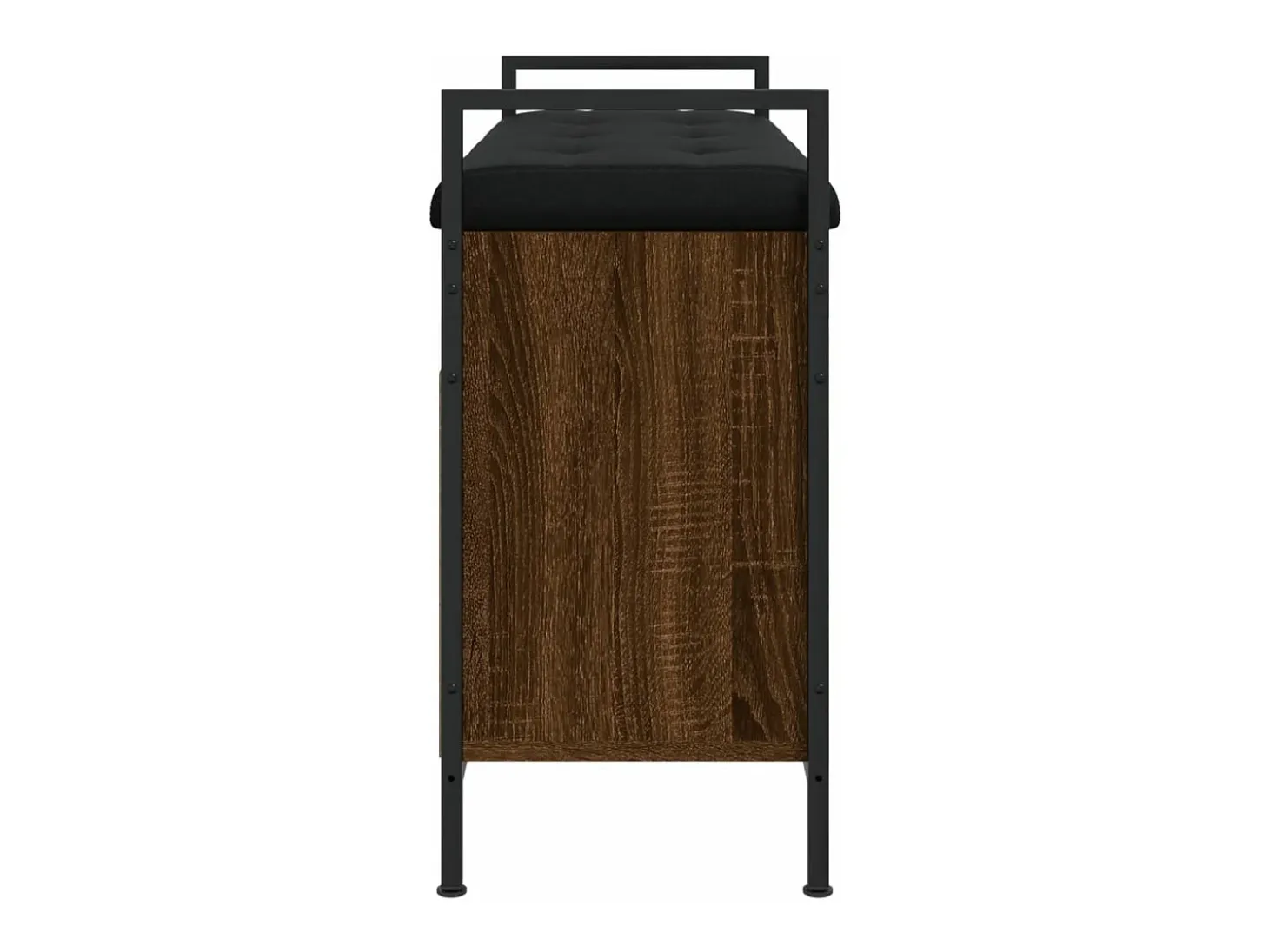 Banco sapateira 85,5x32x57,5cm deriv. madeira carvalho castanho