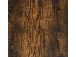 Banco sapateira 42x42x45cm derivados de madeira carvalho fumado