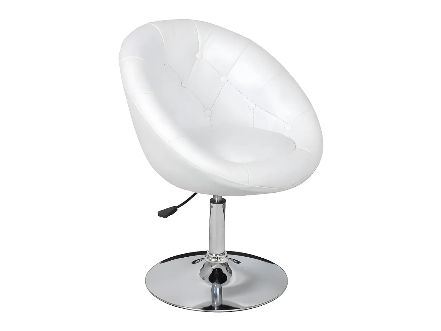 Bancos de bar 2 pcs couro artificial branco PT831557
