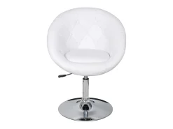 Bancos de bar 2 pcs couro artificial branco PT831557