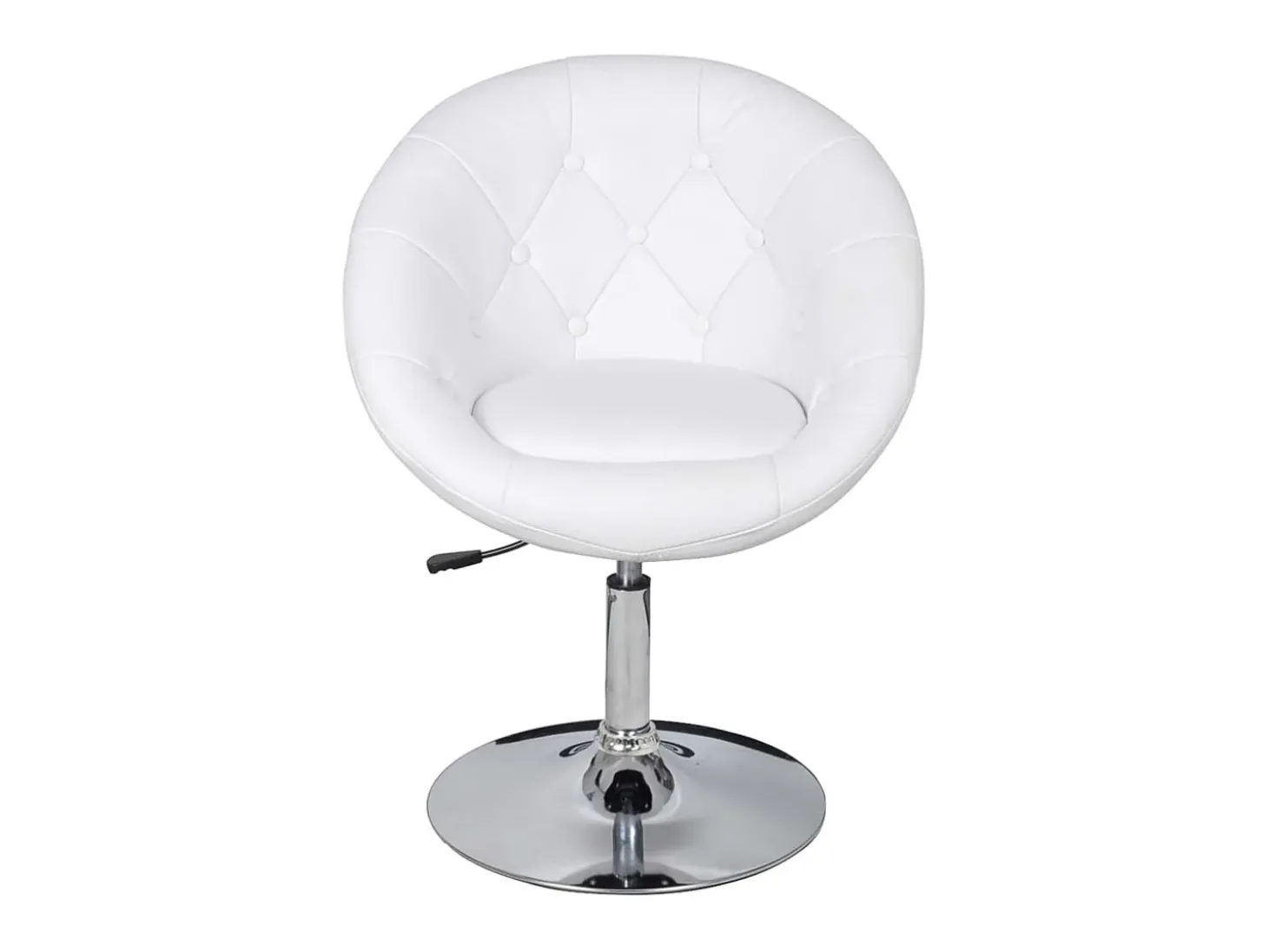 Bancos de bar 2 pcs couro artificial branco PT831557