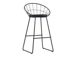 Bancos de bar 2 pcs couro artificial preto PT847947