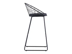 Bancos de bar 2 pcs couro artificial preto PT847947