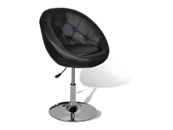Bancos de bar 2 pcs couro artificial preto PT937663