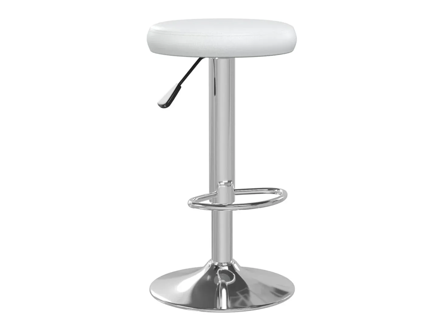 Bancos de bar 2 pcs couro artificial branco PT293424