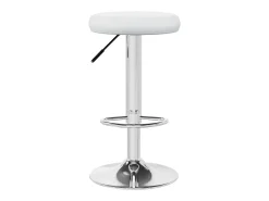 Bancos de bar 2 pcs couro artificial branco PT293424