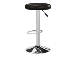 Bancos de bar 2 pcs couro artificial castanho