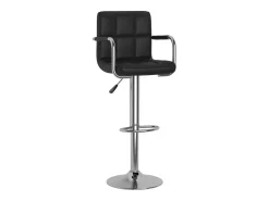 Bancos de bar 2 pcs couro artificial preto PT308935