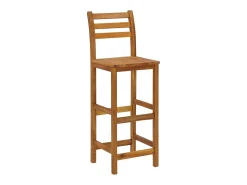 Bancos de bar 4 pcs madeira de acácia maciça PT927591