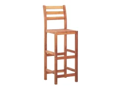 Bancos de bar 2 pcs madeira de acácia maciça PT861041