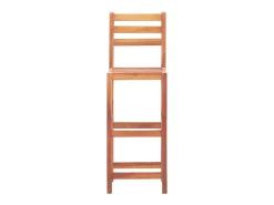 Bancos de bar 2 pcs madeira de acácia maciça PT861041