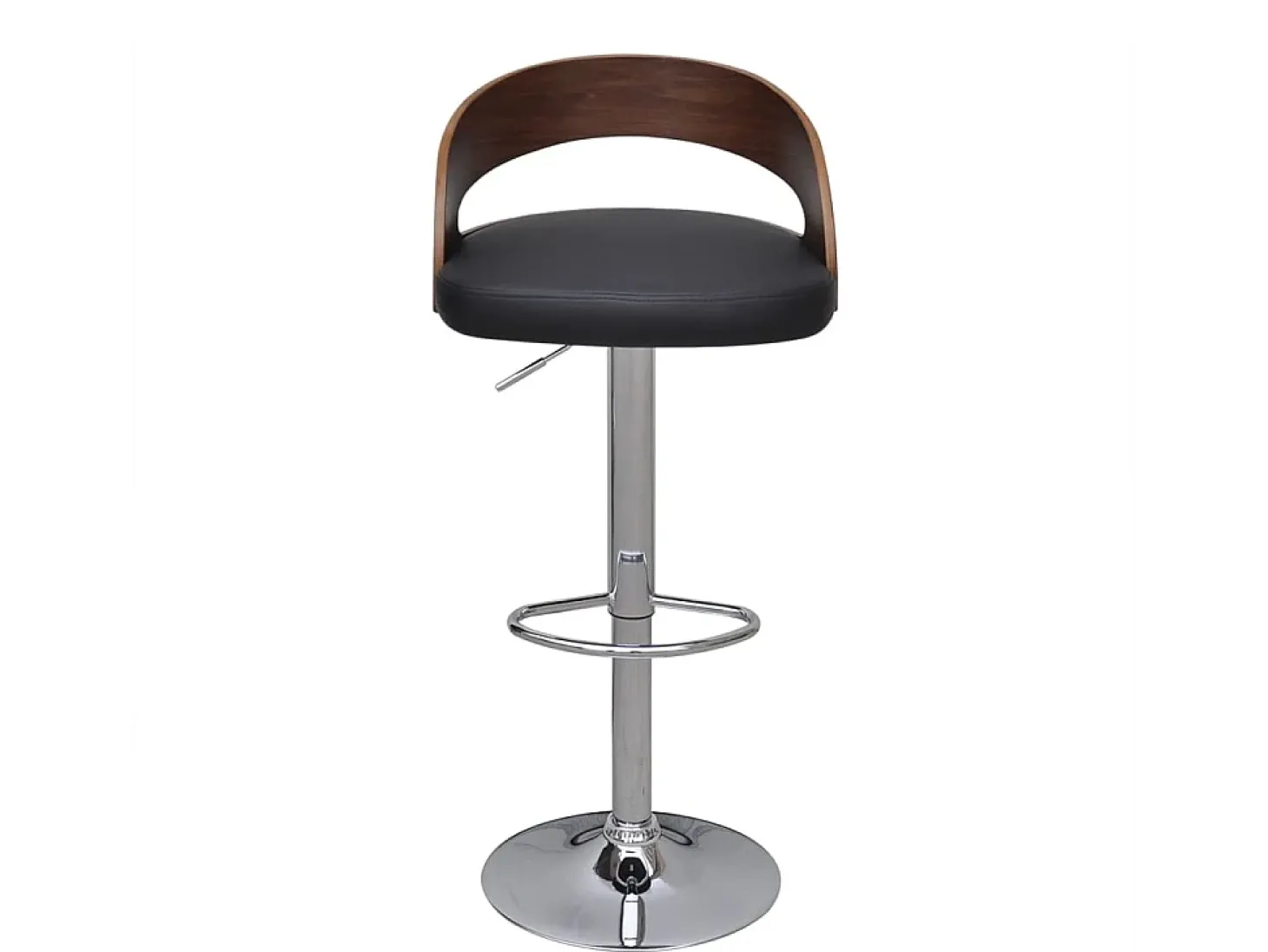 Bancos de bar 2 pcs madeira curvada