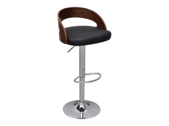 Bancos de bar 2 pcs madeira curvada